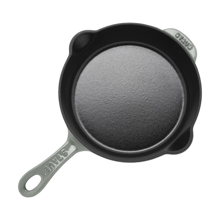 Cast Iron, 8.5-inch, Traditional Deep Skillet, Eucalyptus, large 3