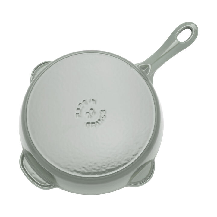 Cast Iron, 8.5-inch, Traditional Deep Skillet, Eucalyptus, large 4