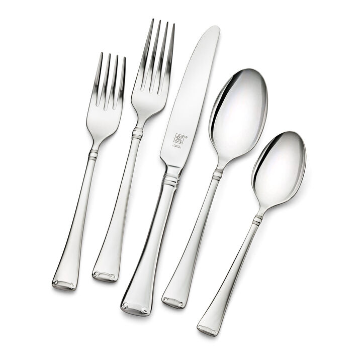 Angelico, 65-pc Flatware Set, 18/10 Stainless Steel , large 1